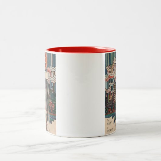 ブダペスト ツートーンマグカップ (中央)