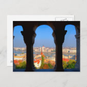 ブダペスト、ハンガリーの空中写真 ポストカード (正面/裏面)