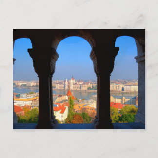 ブダペスト、ハンガリーの空中写真 ポストカード