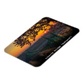 ブダペスト・ハンガリーヴィンテージ・リバティ・ブリッジ・ギフト マグネット (左側)