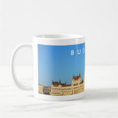 ブダペスト・ハンガリー議会宮殿建築 コーヒーマグカップ (左)