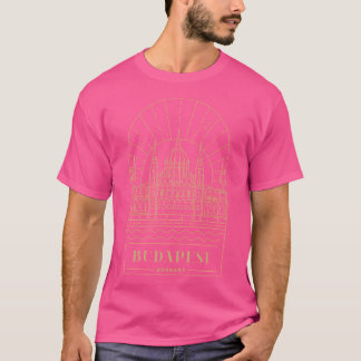ブダペスト – ハンガリー金ゴールド Tシャツ