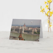 ブダペスト、ハンガリー カード (黄色い花)