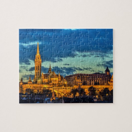 ブダペスト、ハンガリー ジグソーパズル (横)