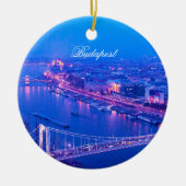 ブダペスト・ハンガリー セラミックオーナメント (正面)