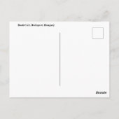 ブダペスト,ハンガリー,ブックカート ポストカード (裏面)