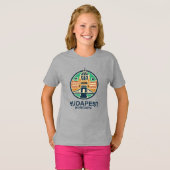 ブダペスト ハンガリー ヨーロッパ Tシャツ (正面フル)
