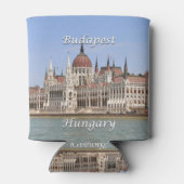 ブダペスト，ハンガリー，議会建物 缶クーラー (裏面)