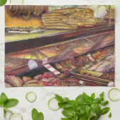 ブダペスト·ピグ キッチンタオル (折り畳み)