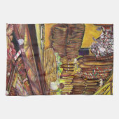 ブダペスト·ピグ キッチンタオル (横)