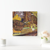 ブダペスト·ピグ スクエア壁時計 (ホーム)