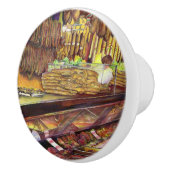 ブダペスト・ピグ セラミックノブ (右)