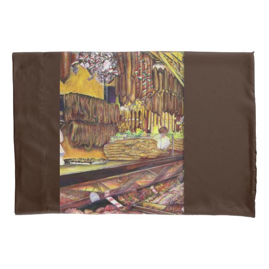 ブダペスト・ピグ 枕カバー (正面)