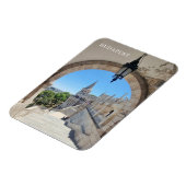 ブダペスト・フィッシャーマンズバスティオン枠付きビューマグネット マグネット (左側)