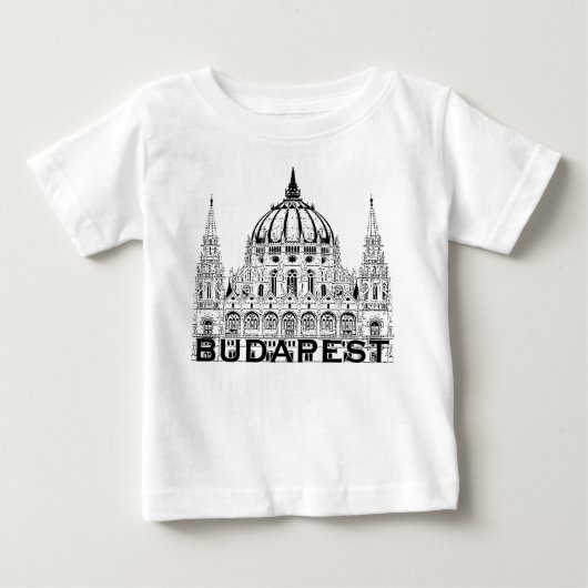 ブダペスト ベビーTシャツ (正面)