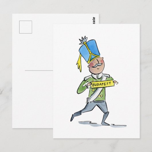 ブダペスト ポストカード (正面/裏面)