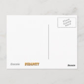 ブダペスト ポストカード (裏面)