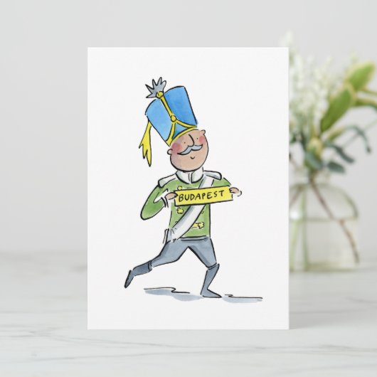 ブダペスト 招待状 (スタンド正面)