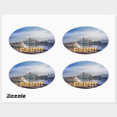 ブダペスト 楕円形シール (シート)