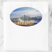 ブダペスト 楕円形シール (バッグ)
