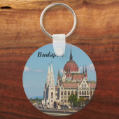ブダペスト、議会建物、ブダペスト キーホルダー (正面)