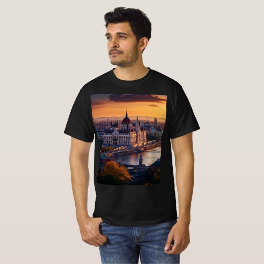 ブダペスト Tシャツ (正面フル)