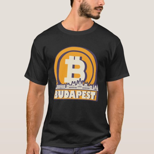 ブダペストBitcoinマクシマリスト Tシャツ (正面)