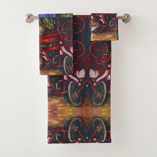 ブダペス忘れトのにんにくはやめなさい バスタオルセット (インサイチュ)