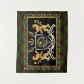 ブチャンクランバッジ&モットウライオンズ タペストリー (正面)