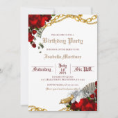 ブチョナ誕生日パーティー招待暴妻妻 招待状 (正面)