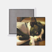 ブチ　マグネット　角 マグネット (正面/裏面)