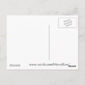 ブッかわいらしシュのバラ ポストカード (裏面)