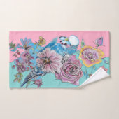 ブッカラフルジーブデガーバラピンクアートタオルセット バスタオルセット (ハンドタオル)