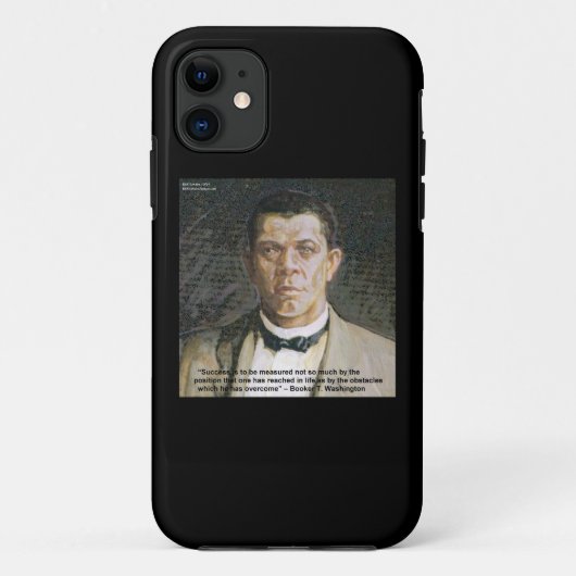 ブッカー・T・ワシントンと成功の引用iPhone 5ケース Case-Mate iPhoneケース (裏面)