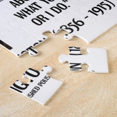 ブッカーT.ワシントン州の世界の心配素晴らしい少しだけ ジグソーパズル (側面)