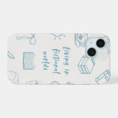 ブッキッシュな美意識のスマホケース iPhone 15ケース (裏面横)