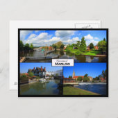 ブッキンガムシャー州マーロウのトリプルビューポストカード ポストカード (正面/裏面)