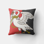 ブッキンガムシャー州旗 クッション (裏面)