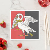 ブッキンガムシャー州旗 スタンダードランチョンナプキン (インサイチュ)