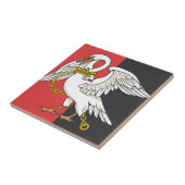 ブッキンガムシャー州旗 タイル (側面)