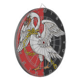 ブッキンガムシャー州旗 ダーツボード (正面左)