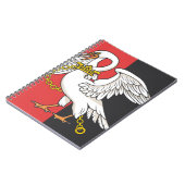 ブッキンガムシャー州旗 ノートブック (左側)