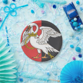 ブッキンガムシャー州旗 ペーパープレート (パーティー)