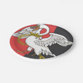 ブッキンガムシャー州旗 ペーパープレート (アングル)