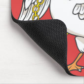 ブッキンガムシャー州旗 マウスパッド (コーナー)