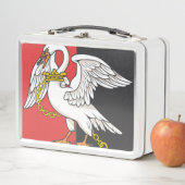 ブッキンガムシャー州旗 メタルランチボックス (インサイチュ)