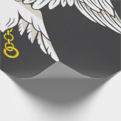 ブッキンガムシャー州旗 ラッピングペーパー (角)