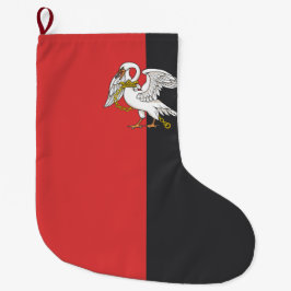 ブッキンガムシャー州旗 ラージクリスマスストッキング