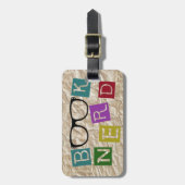 ブックおたく ラゲッジタグ (正面縦)