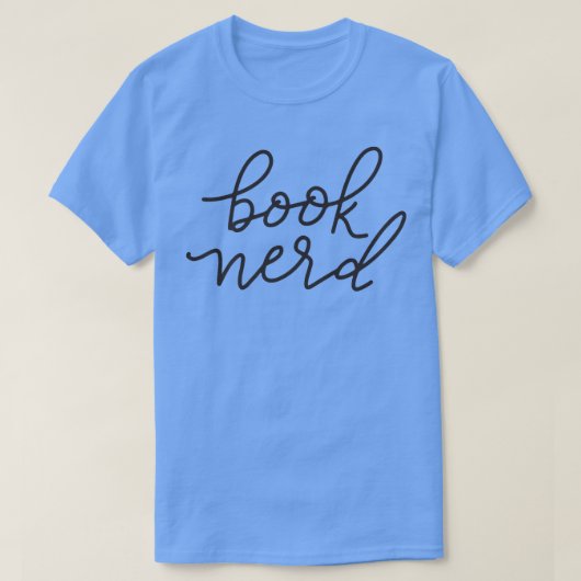 ブックおたくBlk Tシャツ (デザイン正面)